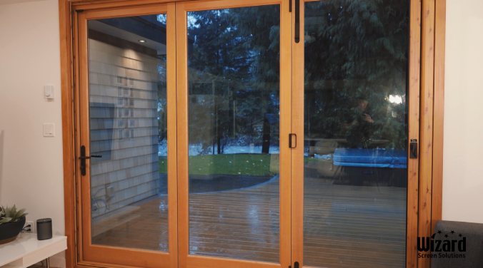 Custom Luxury Projects Wizard Screens Premium Retractable Wizard Screens Was Very Excited To Do This Project For Naikoon Contracting Ltd In North Vancouver A Beautiful Location With Set Of Folding Doors And